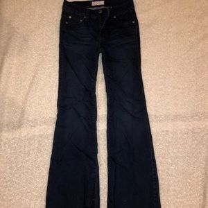 Free People Flare Jeans Dark Wash Size 24